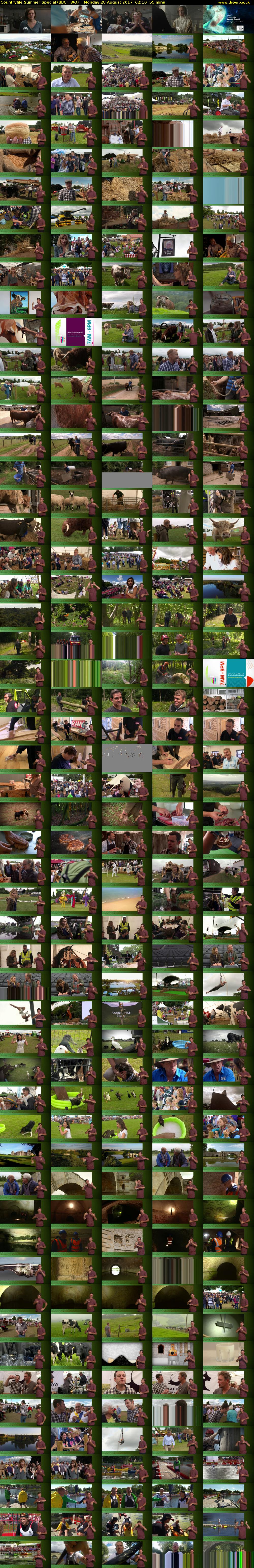 Countryfile Summer Special (BBC TWO) Monday 28 August 2017 02:10 - 03:05