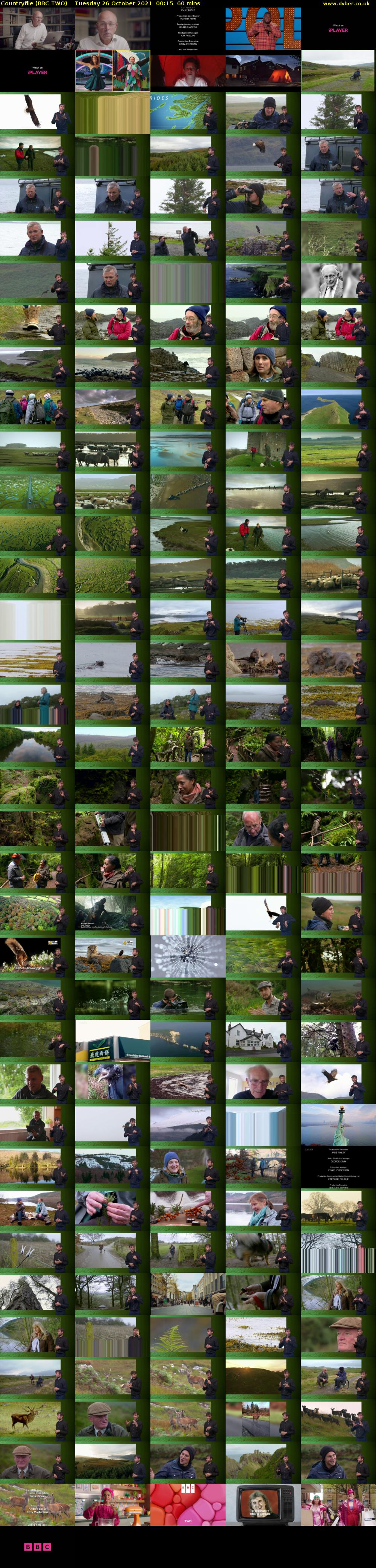 Countryfile (BBC TWO) Tuesday 26 October 2021 00:15 - 01:15