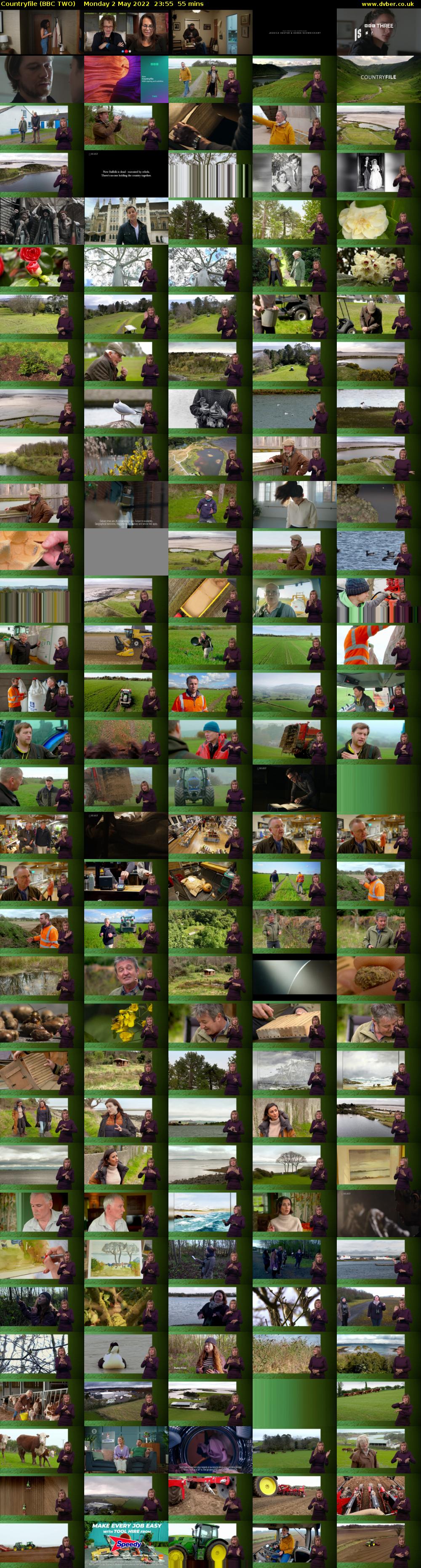Countryfile (BBC TWO) Monday 2 May 2022 23:55 - 00:50