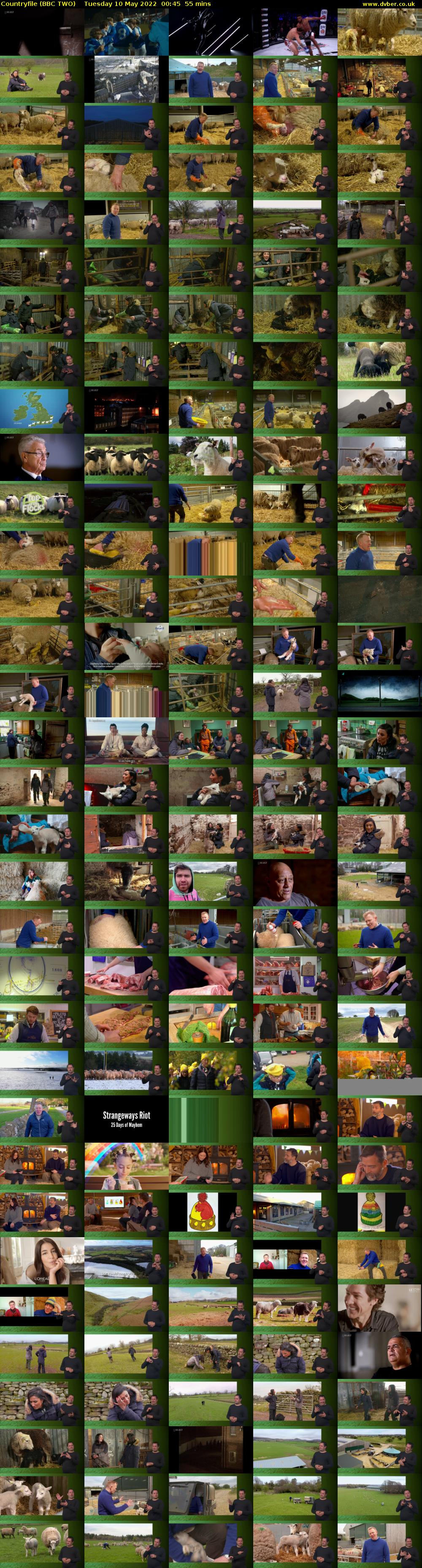 Countryfile (BBC TWO) Tuesday 10 May 2022 00:45 - 01:40