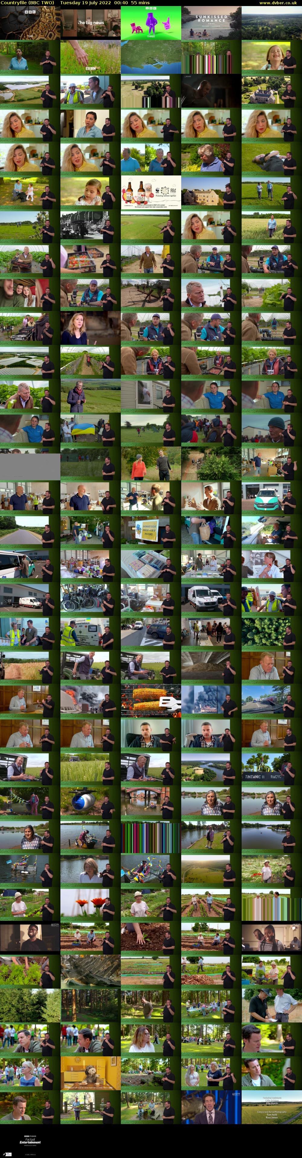 Countryfile (BBC TWO) Tuesday 19 July 2022 00:40 - 01:35