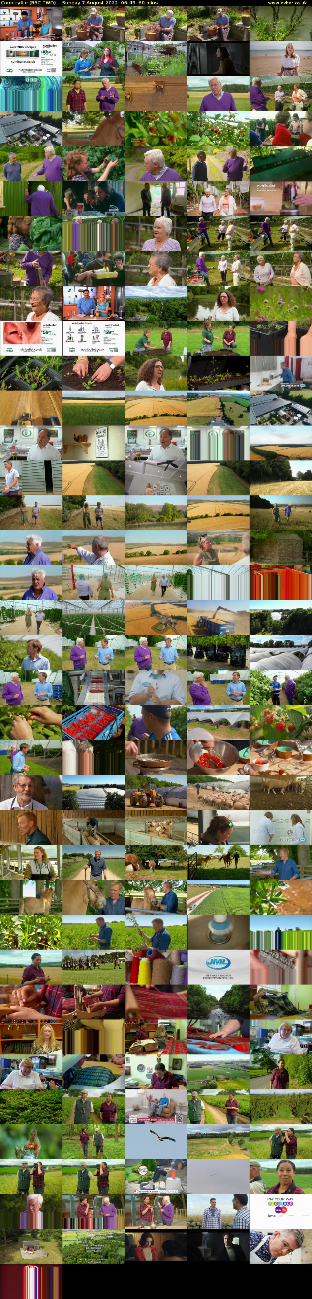 Countryfile (BBC TWO) Sunday 7 August 2022 06:45 - 07:45