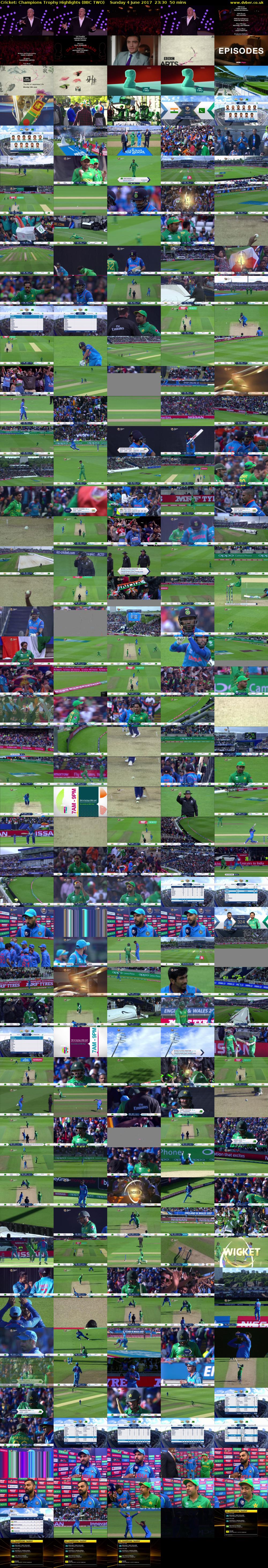 Cricket: Champions Trophy Highlights (BBC TWO) Sunday 4 June 2017 23:30 - 00:20