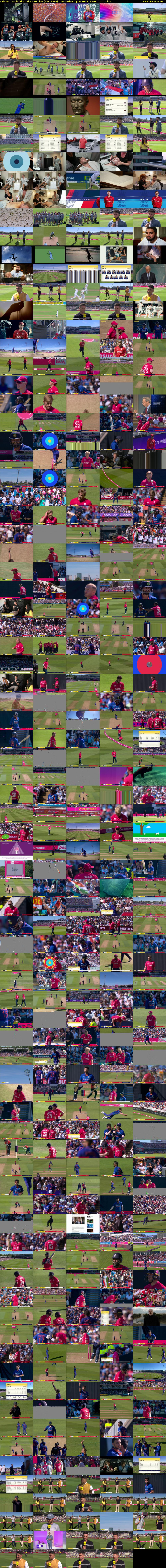 Cricket: England v India T20 Live (BBC TWO) Saturday 9 July 2022 14:00 - 18:00