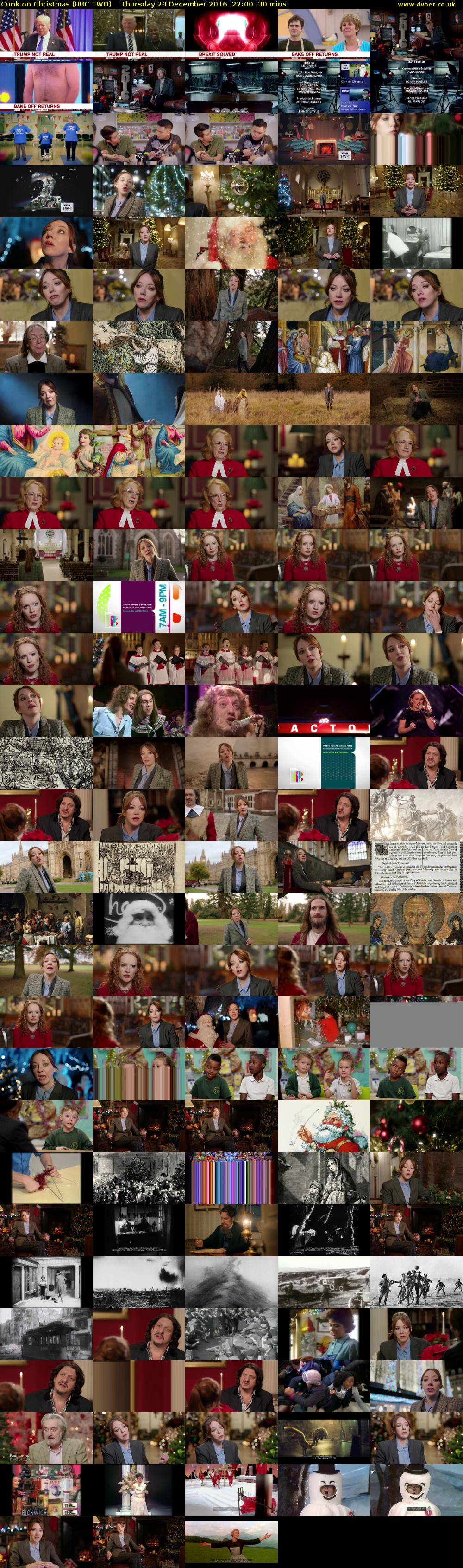 Cunk on Christmas (BBC TWO) Thursday 29 December 2016 22:00 - 22:30