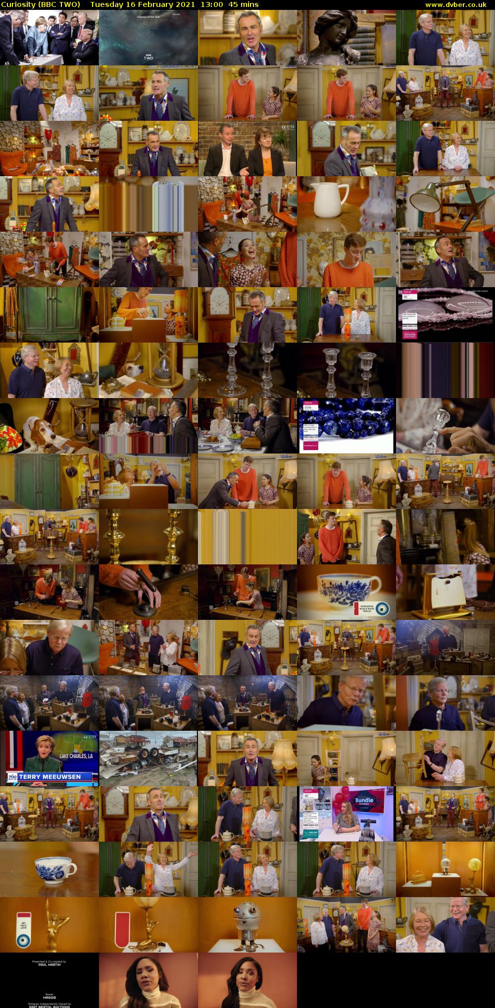Curiosity (BBC TWO) Tuesday 16 February 2021 13:00 - 13:45