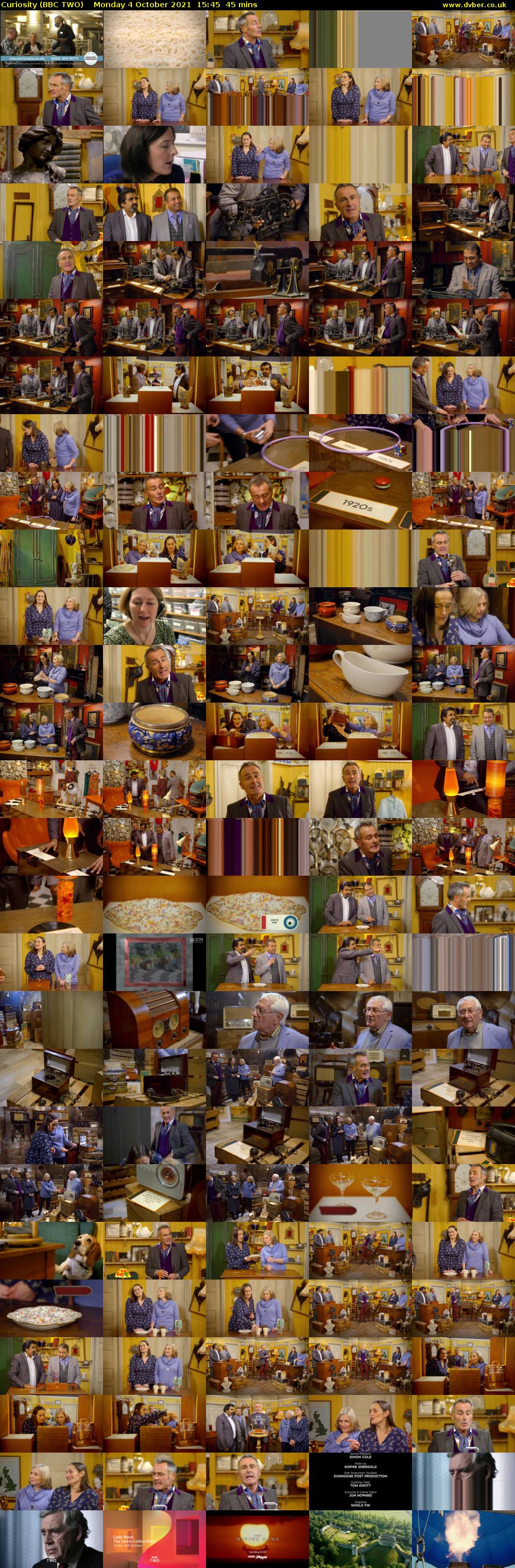 Curiosity (BBC TWO) Monday 4 October 2021 15:45 - 16:30