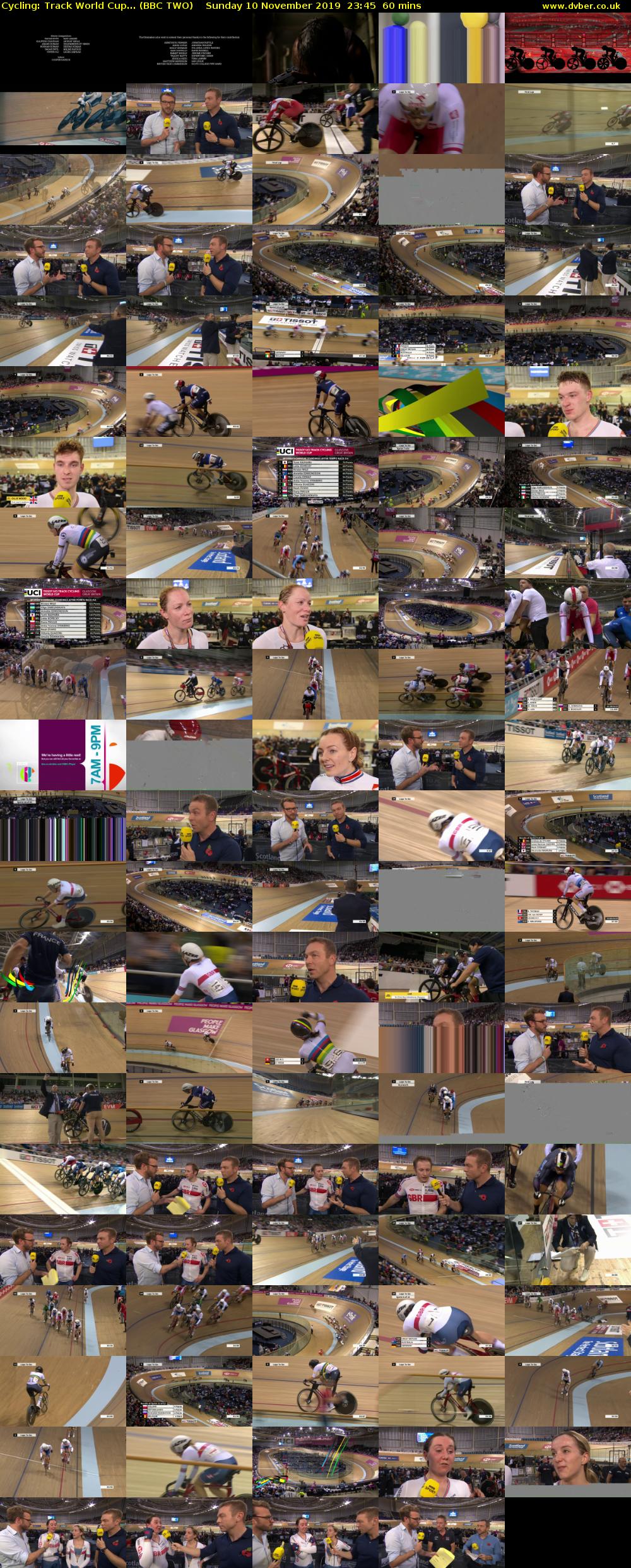 Cycling: Track World Cup... (BBC TWO) Sunday 10 November 2019 23:45 - 00:45