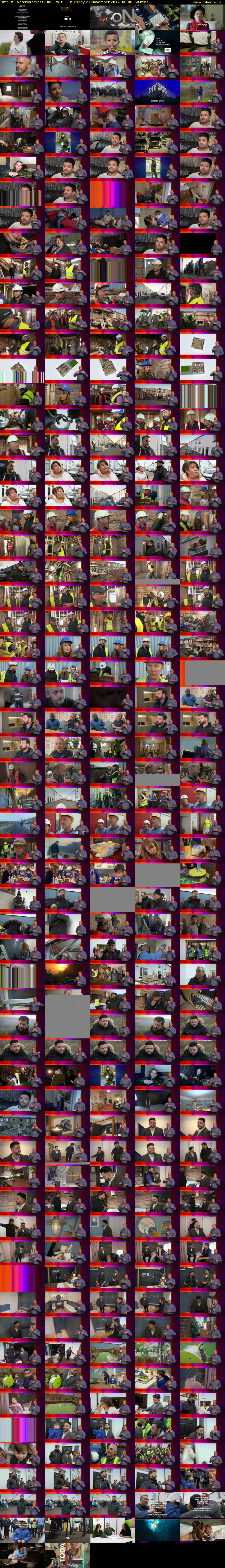 DIY SOS: Veteran Street (BBC TWO) Thursday 23 November 2017 08:00 - 09:00