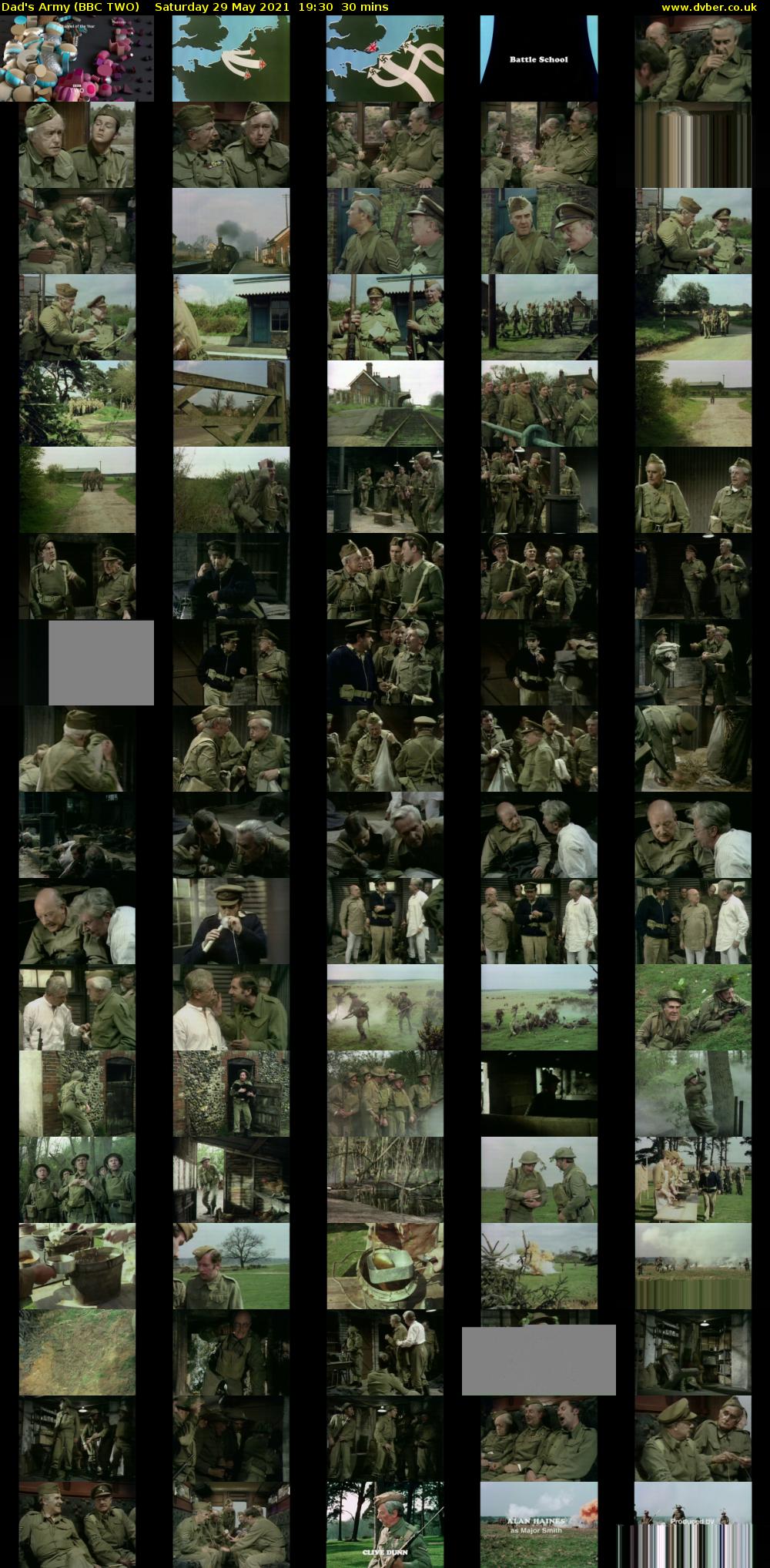 Dad's Army (BBC TWO) Saturday 29 May 2021 19:30 - 20:00