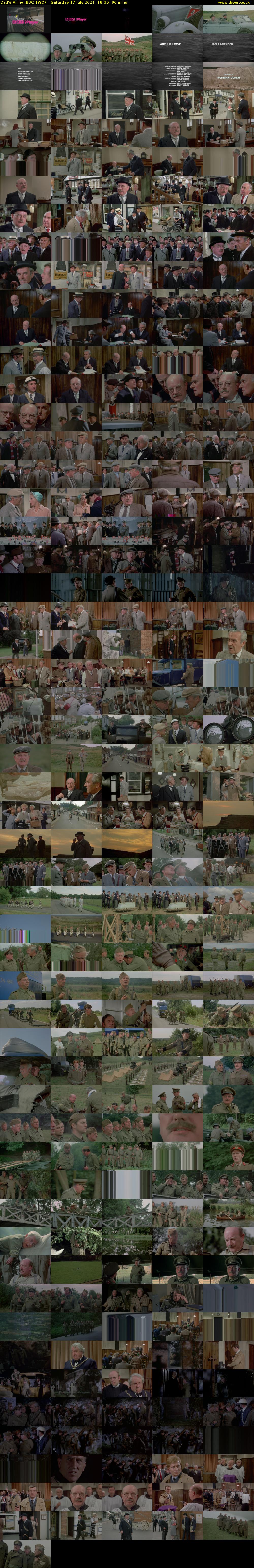 Dad's Army (BBC TWO) Saturday 17 July 2021 18:30 - 20:00