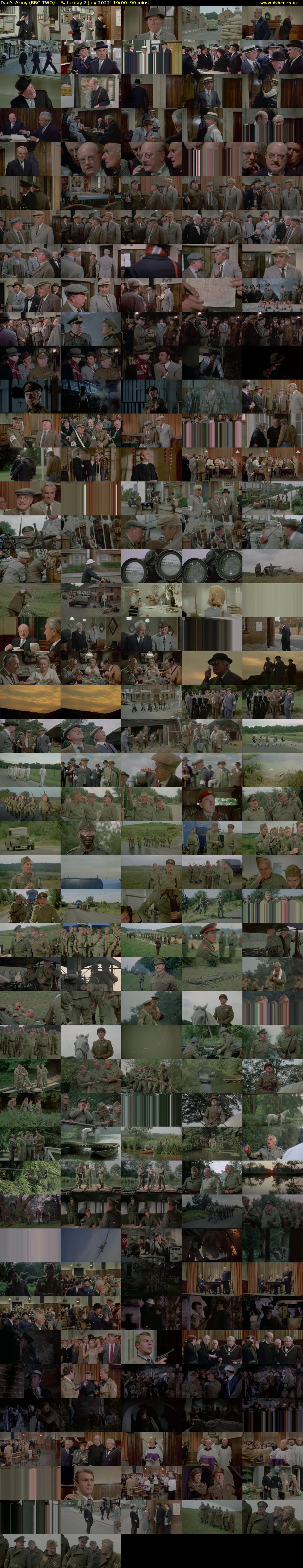 Dad's Army (BBC TWO) Saturday 2 July 2022 19:00 - 20:30