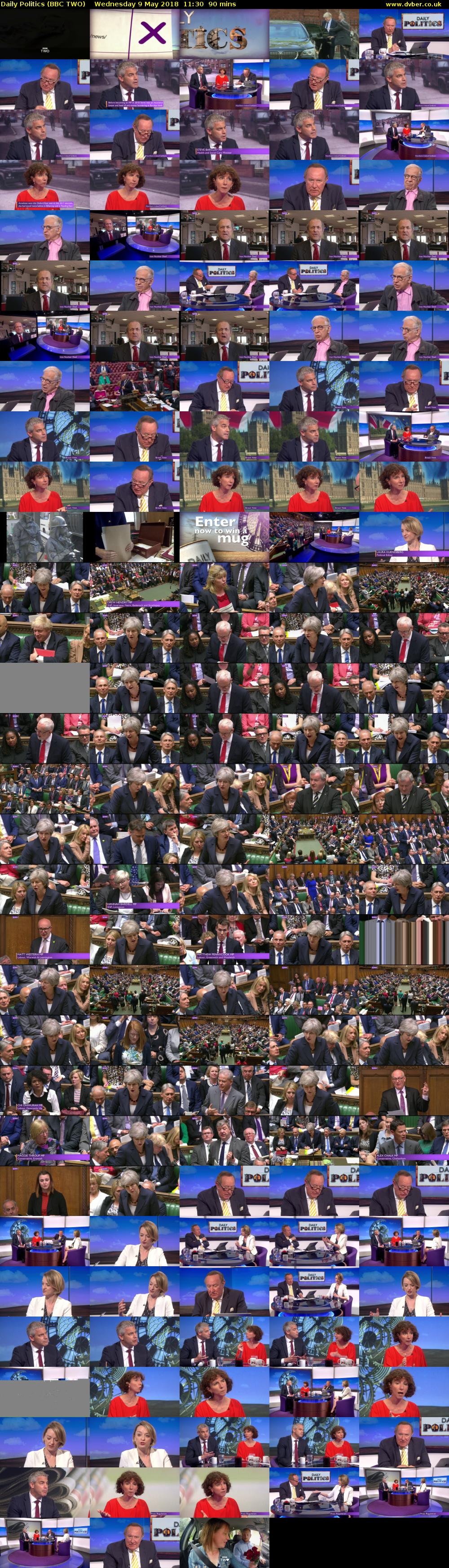 Daily Politics (BBC TWO) Wednesday 9 May 2018 11:30 - 13:00