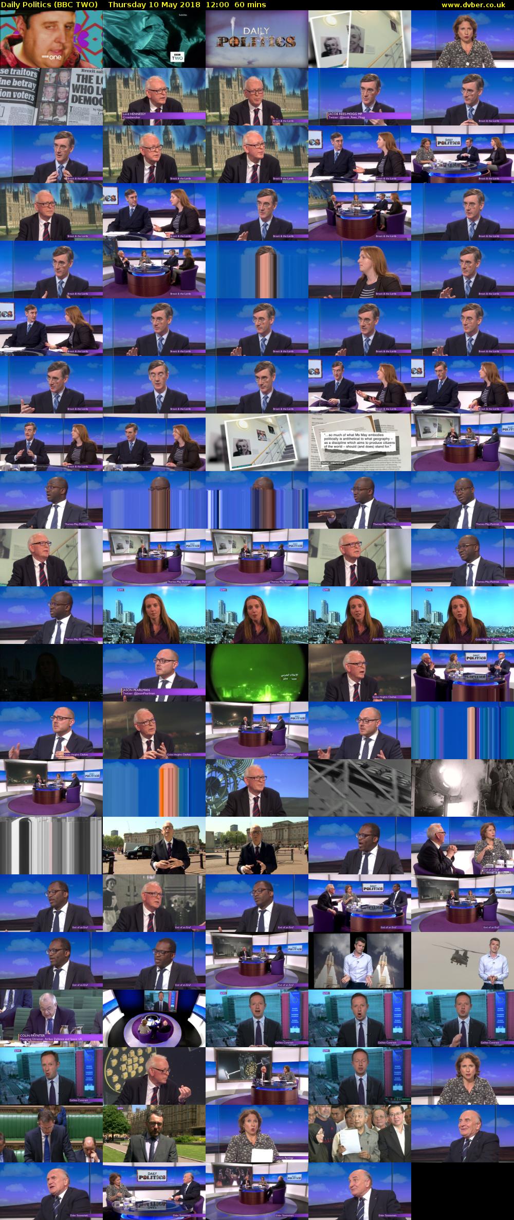 Daily Politics (BBC TWO) Thursday 10 May 2018 12:00 - 13:00