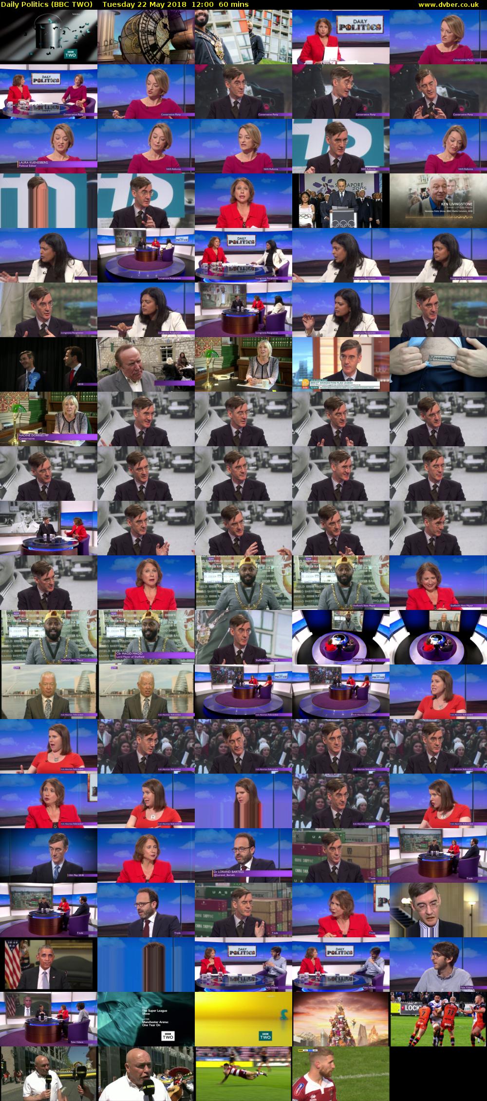 Daily Politics (BBC TWO) Tuesday 22 May 2018 12:00 - 13:00