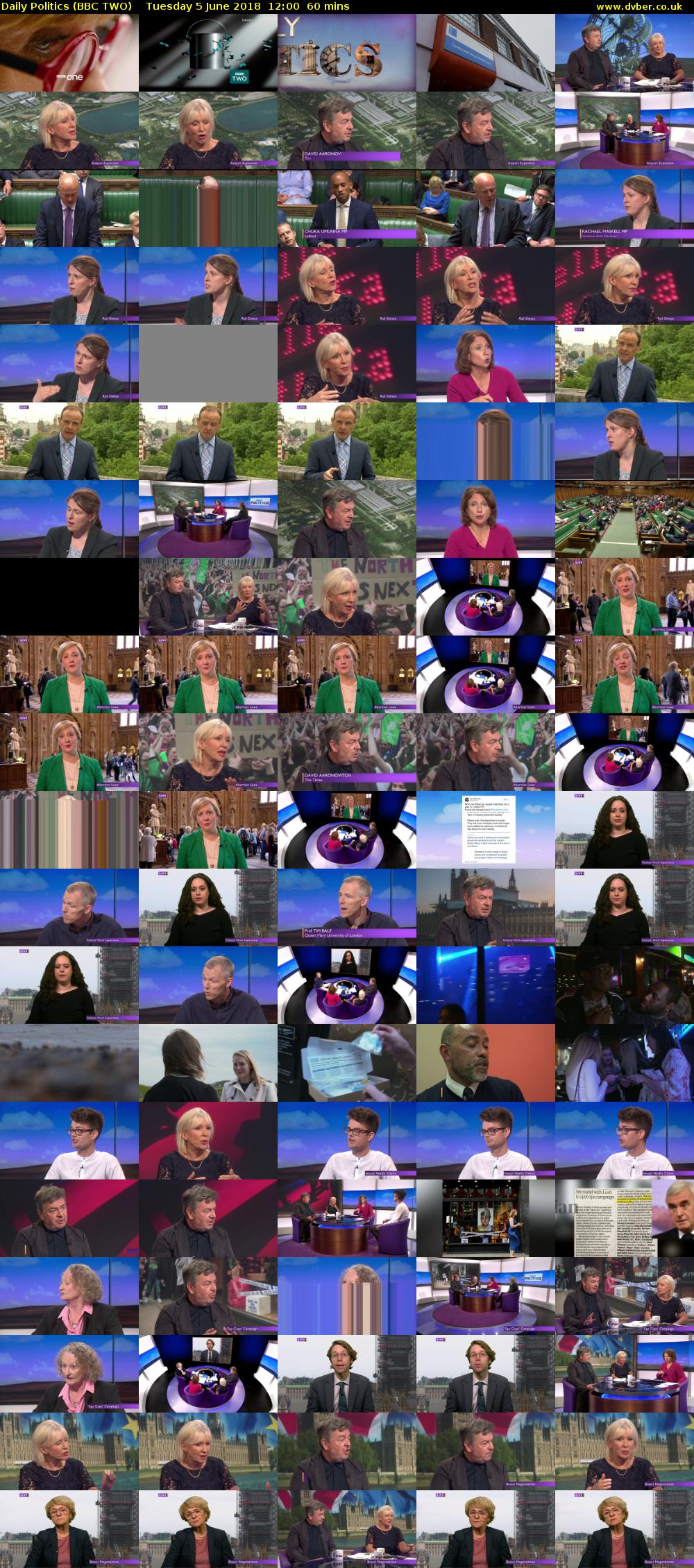 Daily Politics (BBC TWO) Tuesday 5 June 2018 12:00 - 13:00