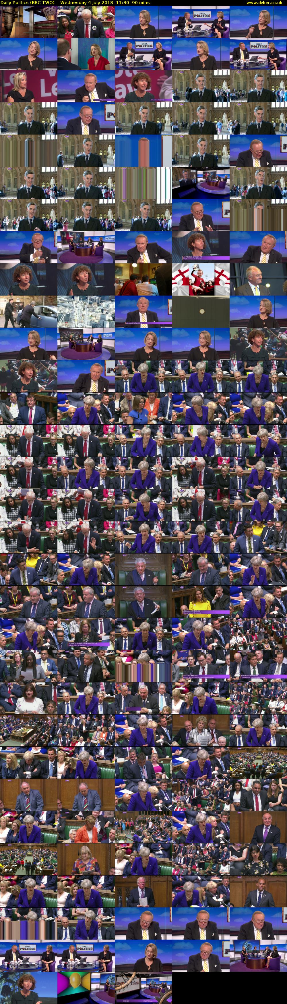 Daily Politics (BBC TWO) Wednesday 4 July 2018 11:30 - 13:00