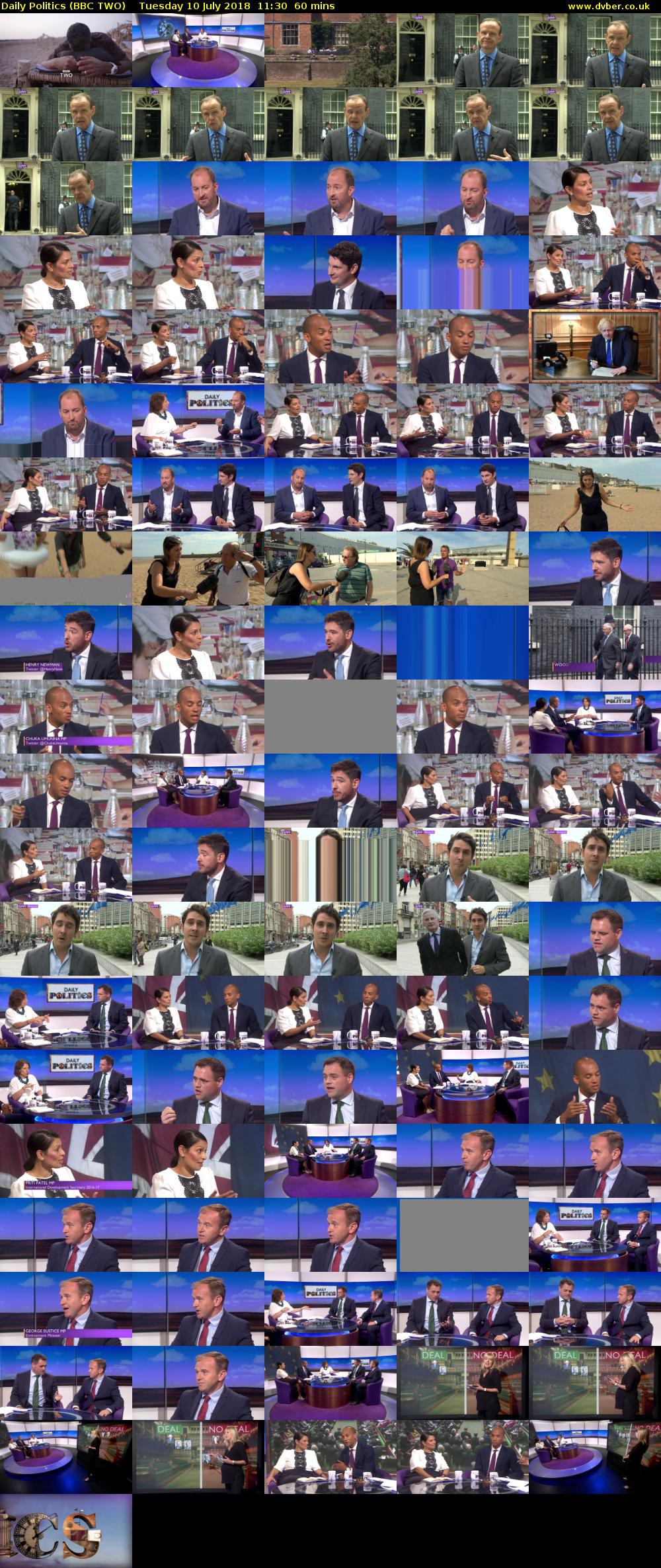 Daily Politics (BBC TWO) Tuesday 10 July 2018 11:30 - 12:30