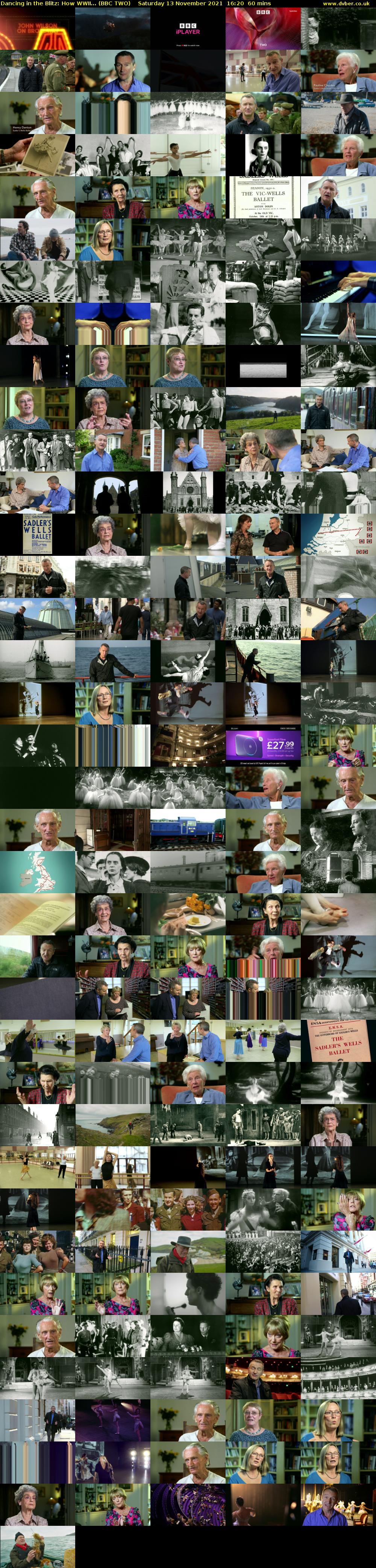 Dancing in the Blitz: How WWII... (BBC TWO) Saturday 13 November 2021 16:20 - 17:20
