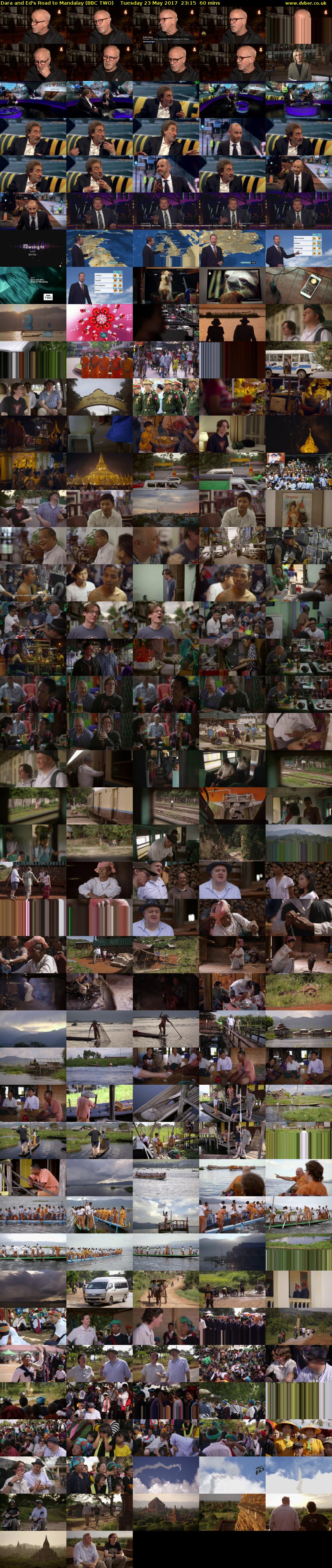 Dara and Ed's Road to Mandalay (BBC TWO) Tuesday 23 May 2017 23:15 - 00:15