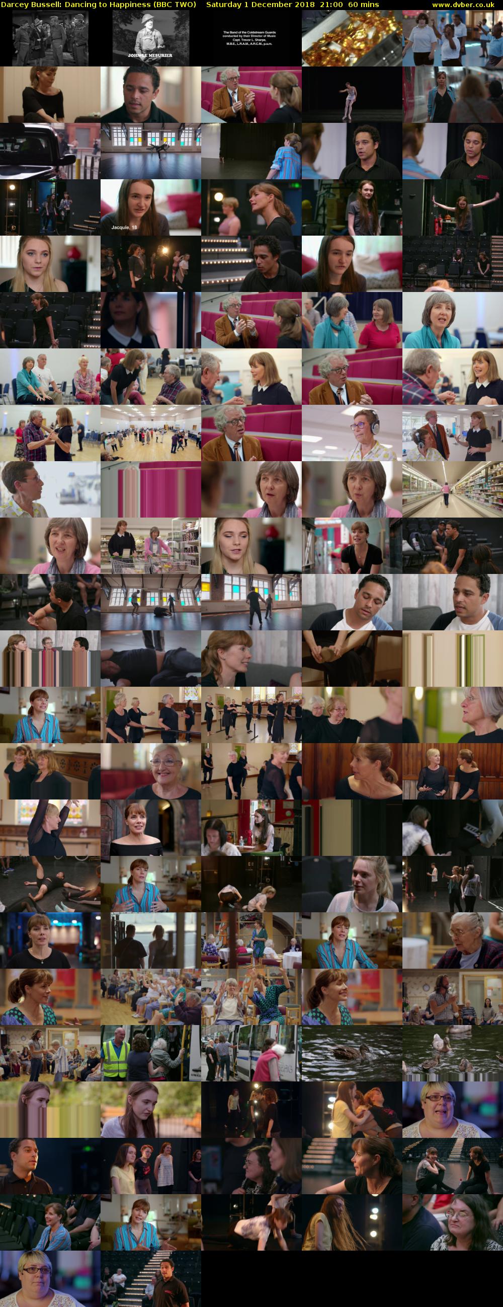 Darcey Bussell: Dancing to Happiness (BBC TWO) Saturday 1 December 2018 21:00 - 22:00