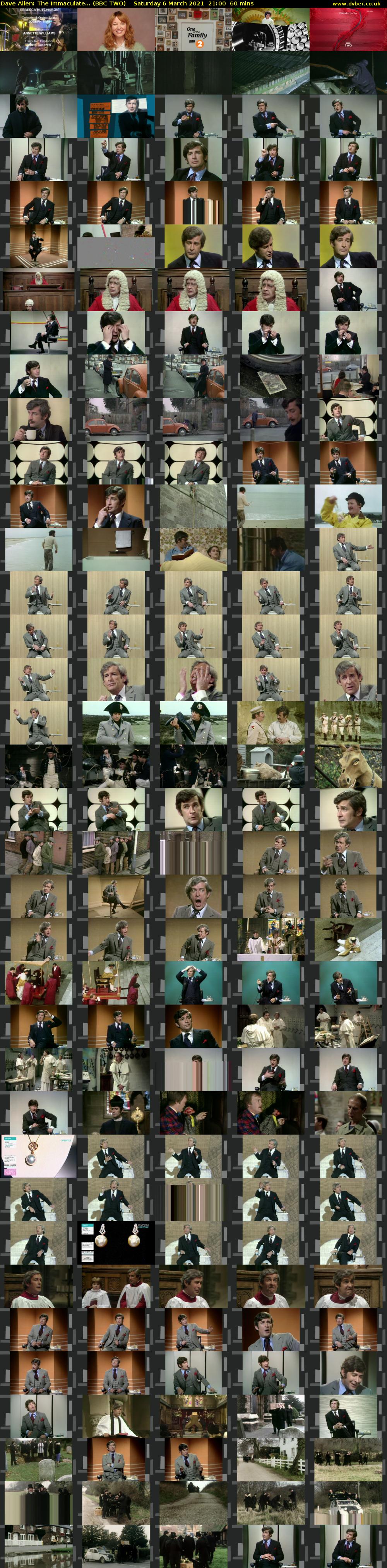 Dave Allen: The Immaculate... (BBC TWO) Saturday 6 March 2021 21:00 - 22:00