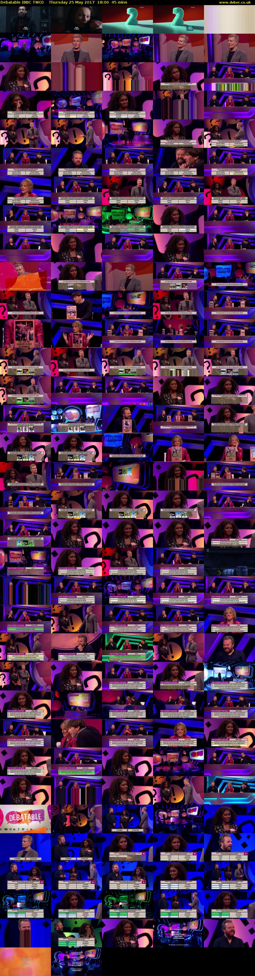 Debatable (BBC TWO) Thursday 25 May 2017 18:00 - 18:45