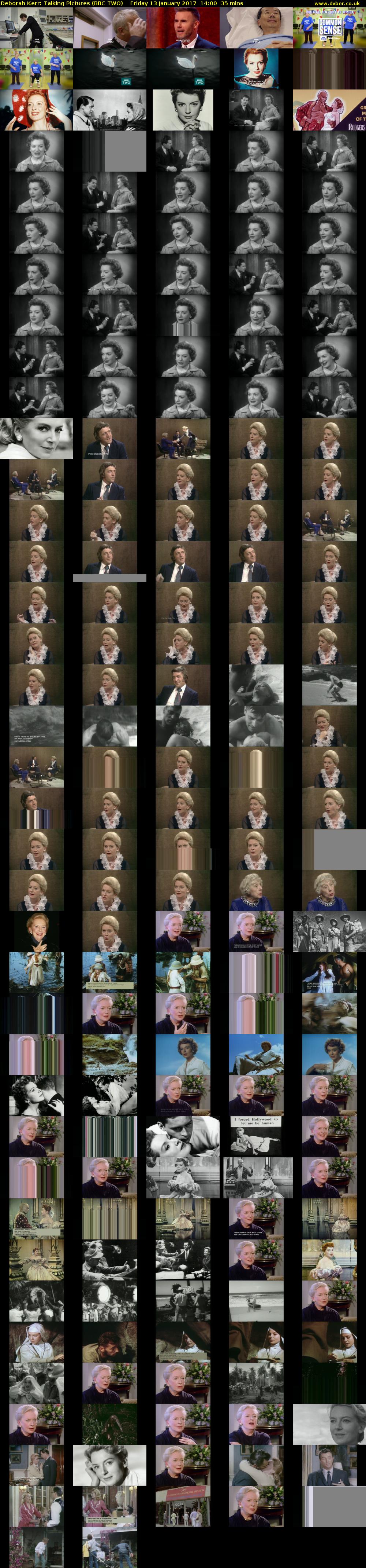 Deborah Kerr: Talking Pictures (BBC TWO) Friday 13 January 2017 14:00 - 14:35