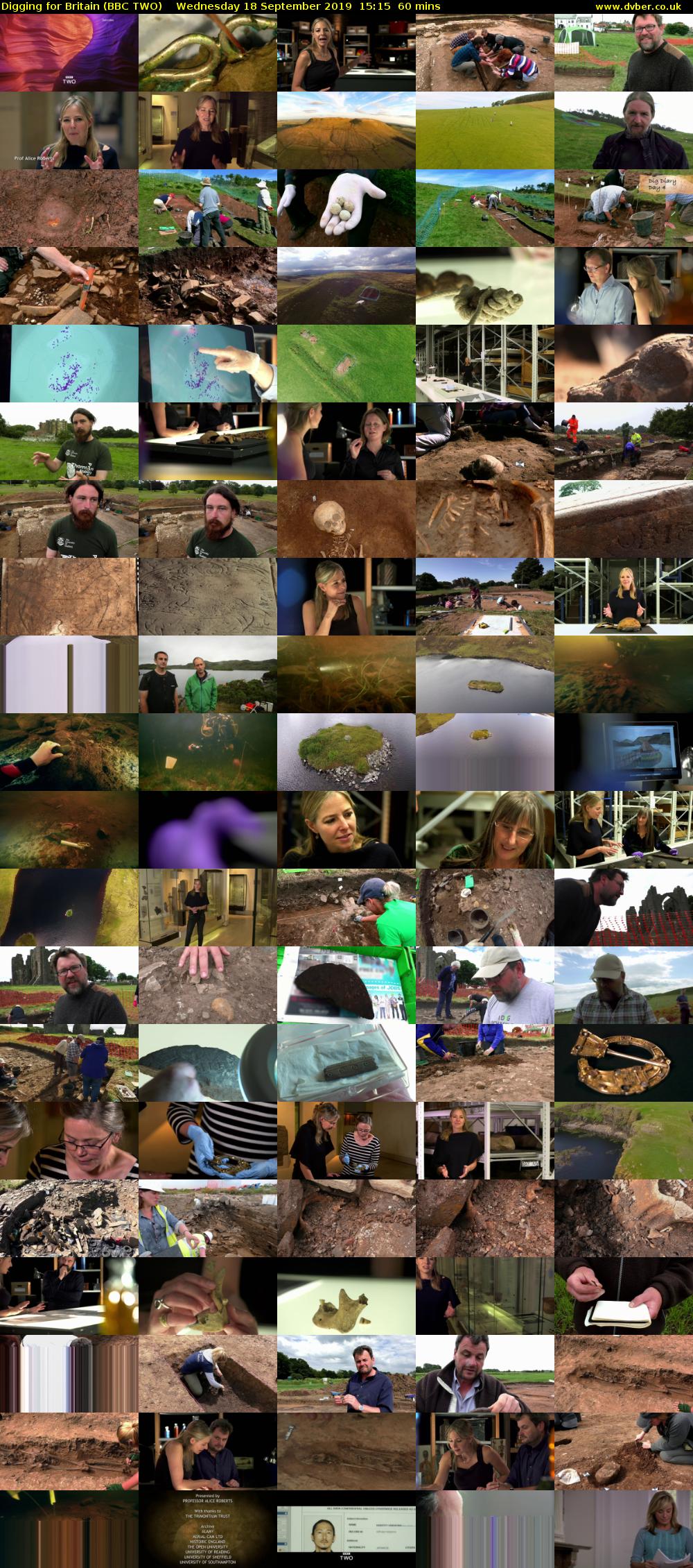 Digging for Britain (BBC TWO) Wednesday 18 September 2019 15:15 - 16:15