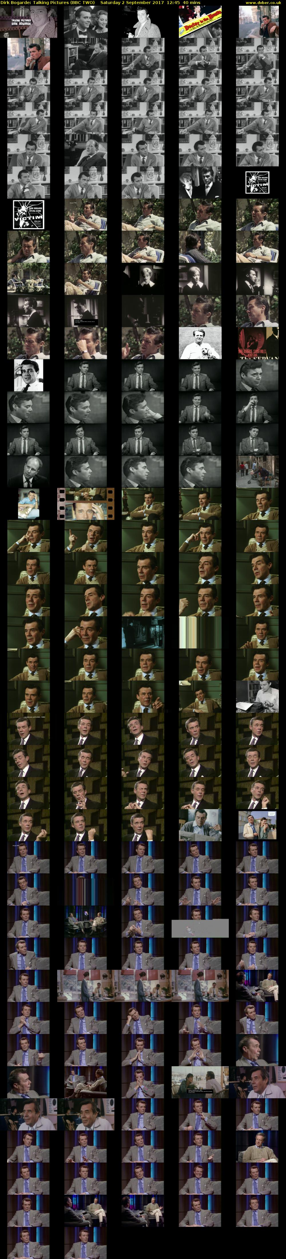 Dirk Bogarde: Talking Pictures (BBC TWO) Saturday 2 September 2017 12:45 - 13:25