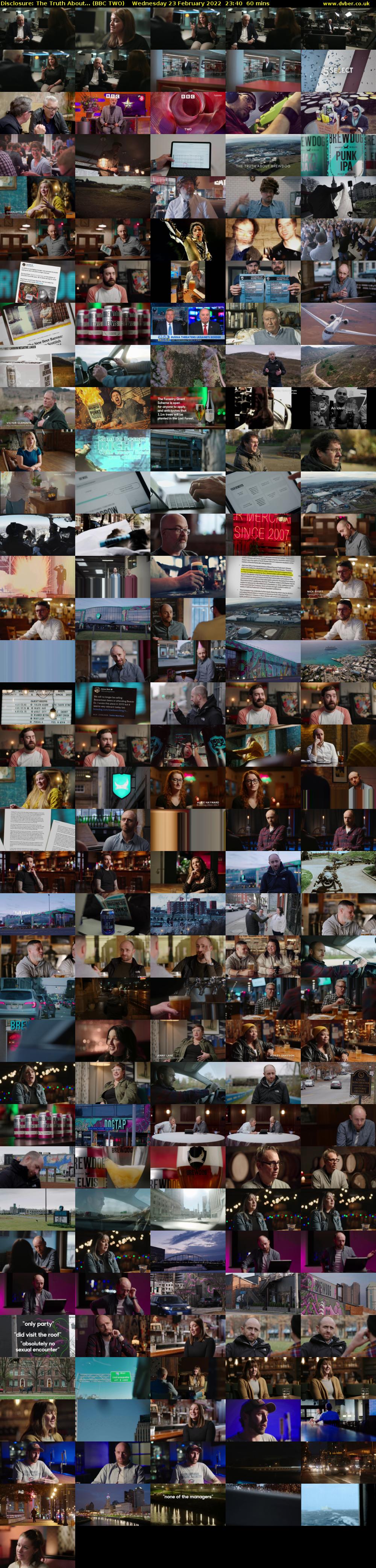 Disclosure: The Truth About... (BBC TWO) Wednesday 23 February 2022 23:40 - 00:40