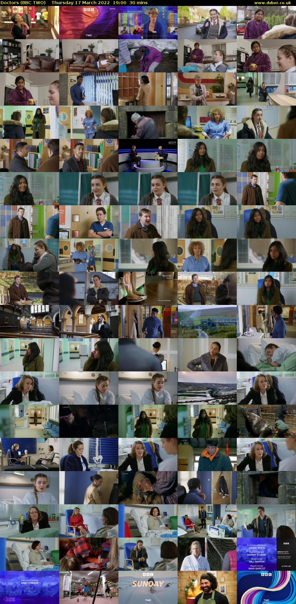 Doctors (BBC TWO) Thursday 17 March 2022 19:00 - 19:30