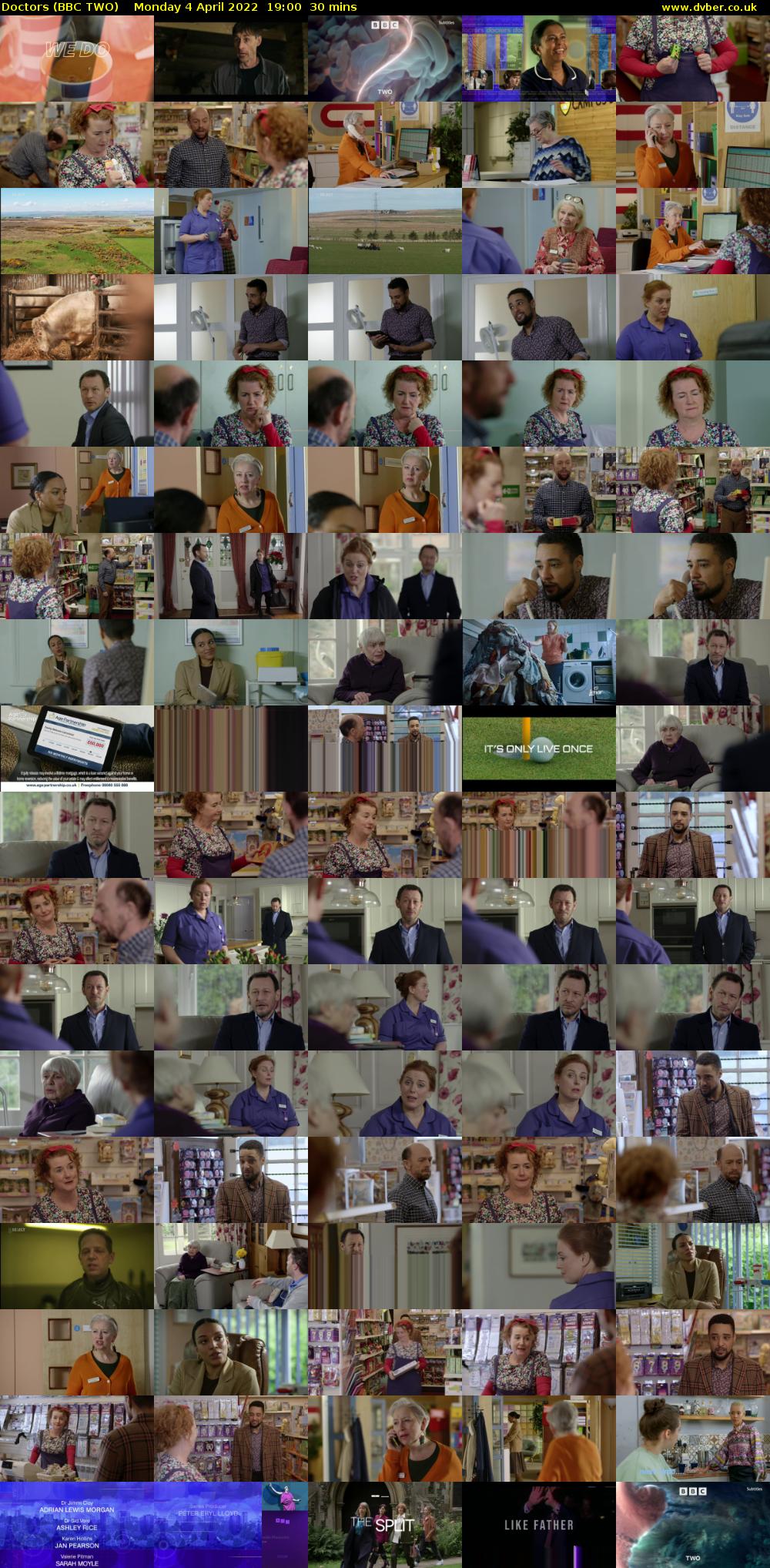 Doctors (BBC TWO) Monday 4 April 2022 19:00 - 19:30
