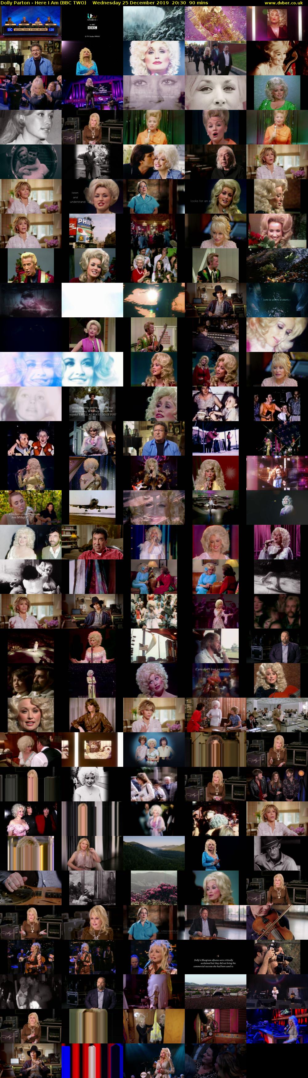 Dolly Parton - Here I Am (BBC TWO) Wednesday 25 December 2019 20:30 - 22:00