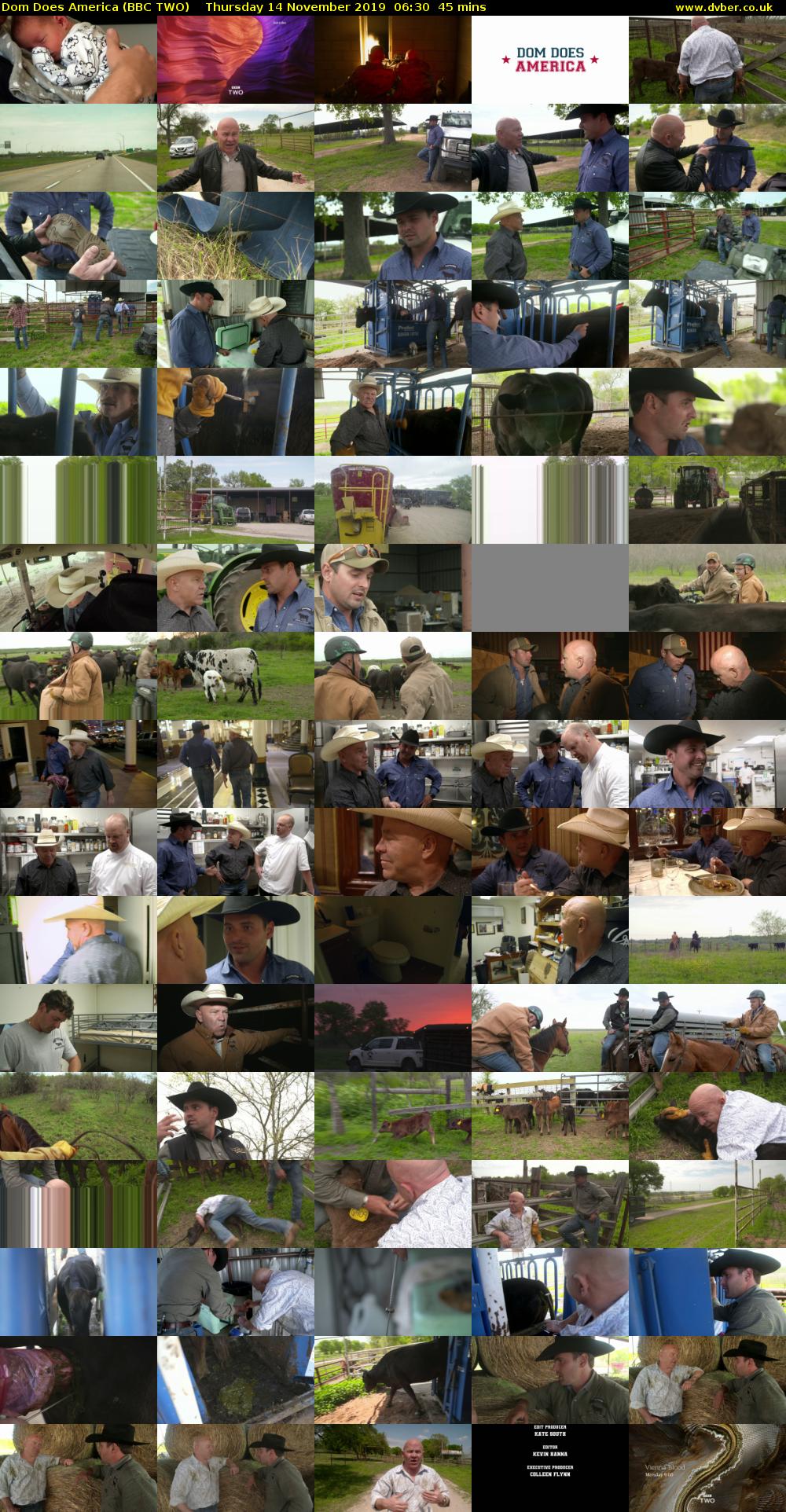 Dom Does America (BBC TWO) Thursday 14 November 2019 06:30 - 07:15