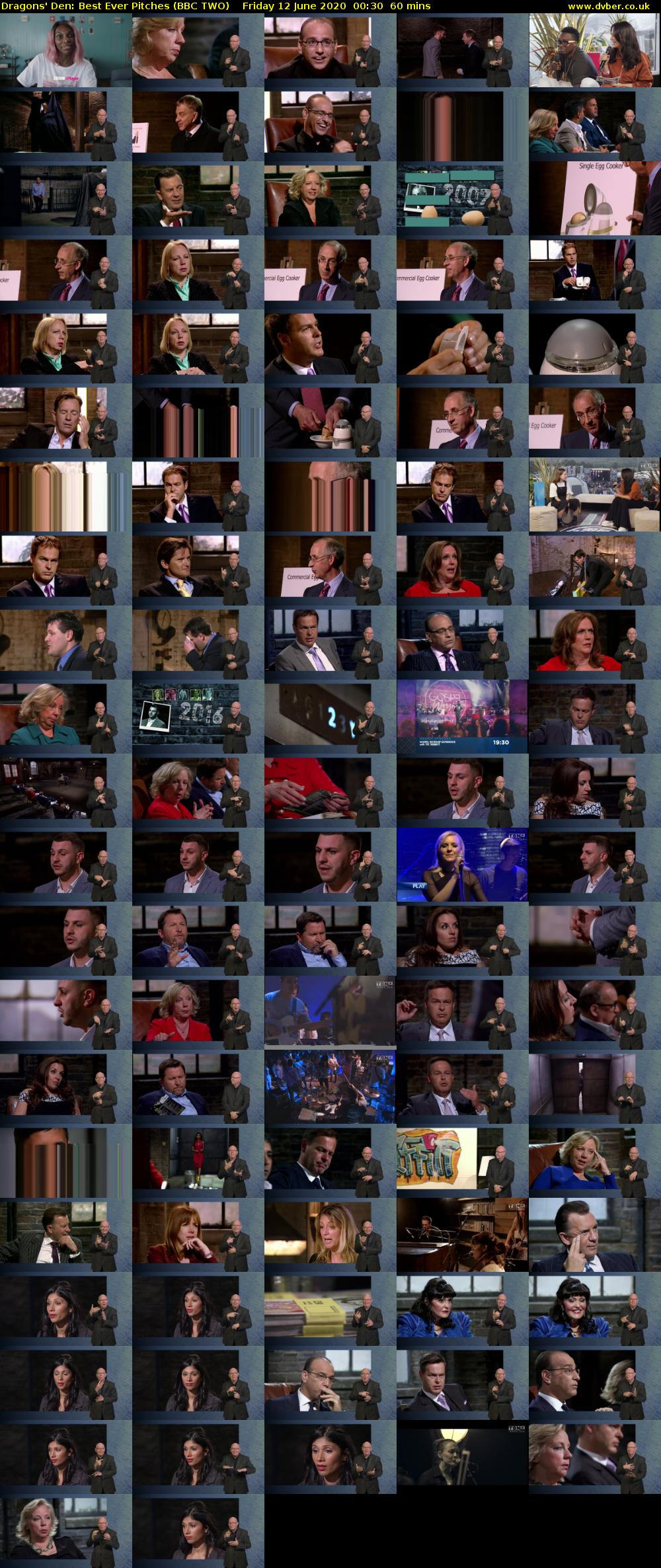 Dragons' Den: Best Ever Pitches (BBC TWO) Friday 12 June 2020 00:30 - 01:30