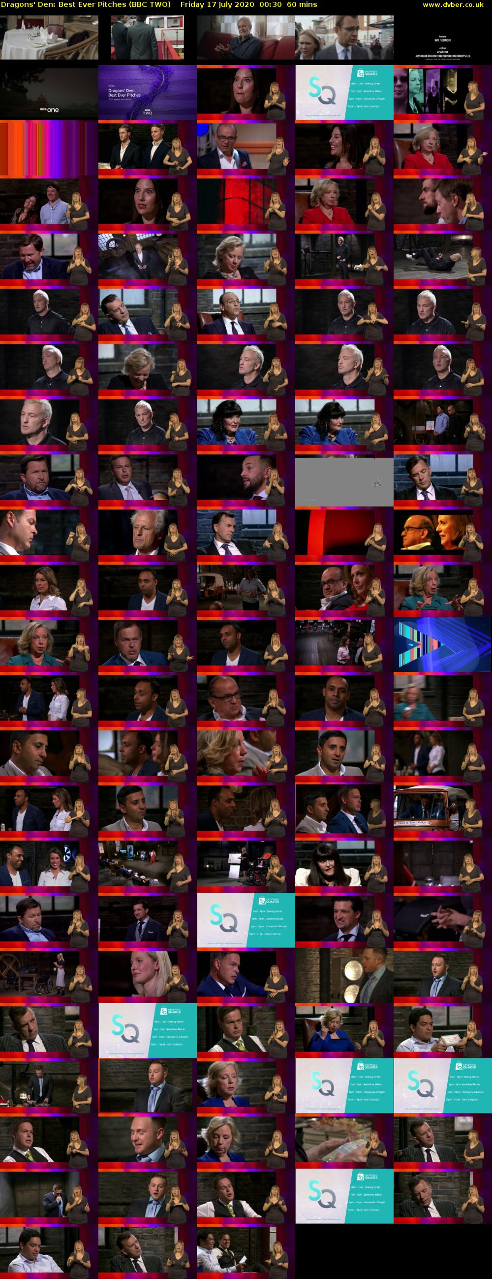 Dragons' Den: Best Ever Pitches (BBC TWO) Friday 17 July 2020 00:30 - 01:30