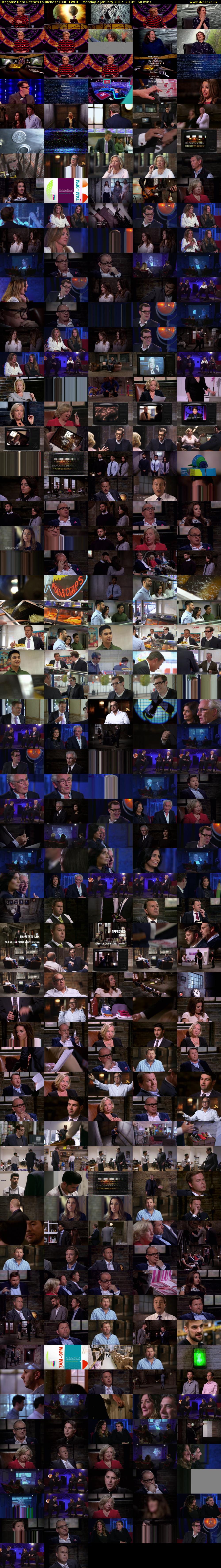 Dragons' Den: Pitches to Riches? (BBC TWO) Monday 2 January 2017 23:45 - 00:45