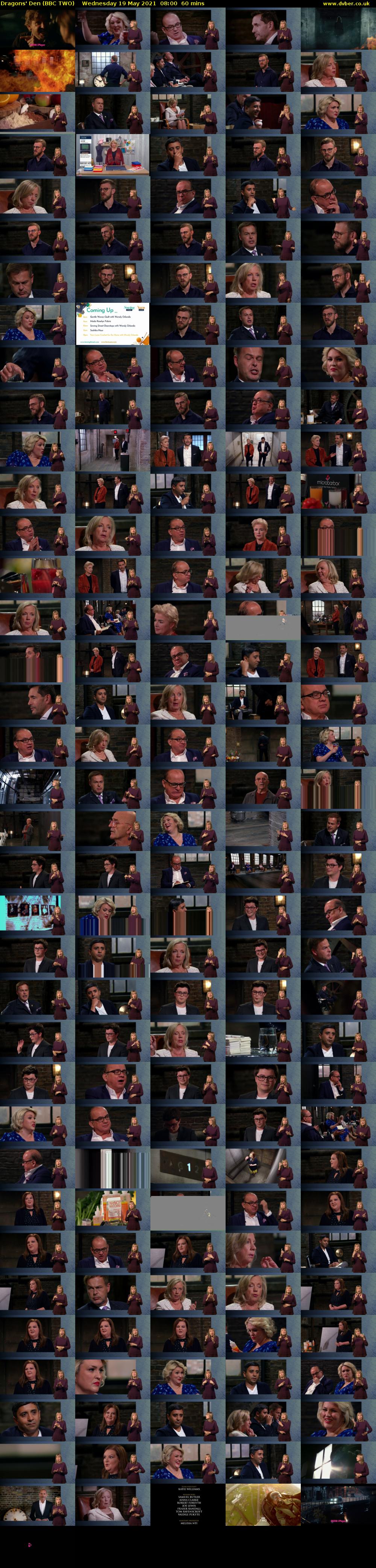 Dragons' Den (BBC TWO) Wednesday 19 May 2021 08:00 - 09:00