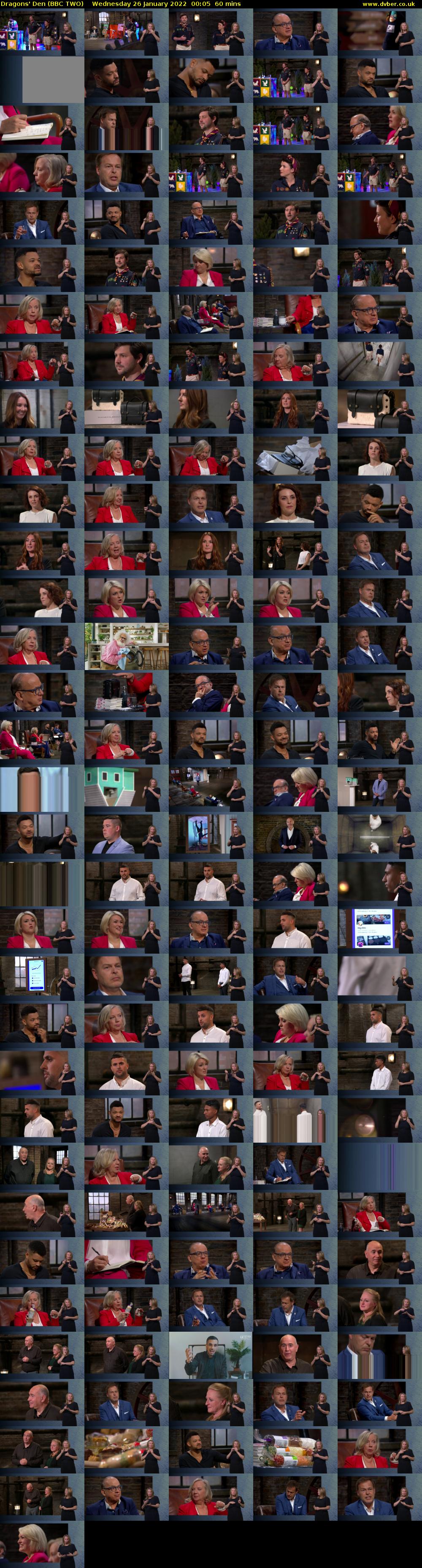 Dragons' Den (BBC TWO) Wednesday 26 January 2022 00:05 - 01:05
