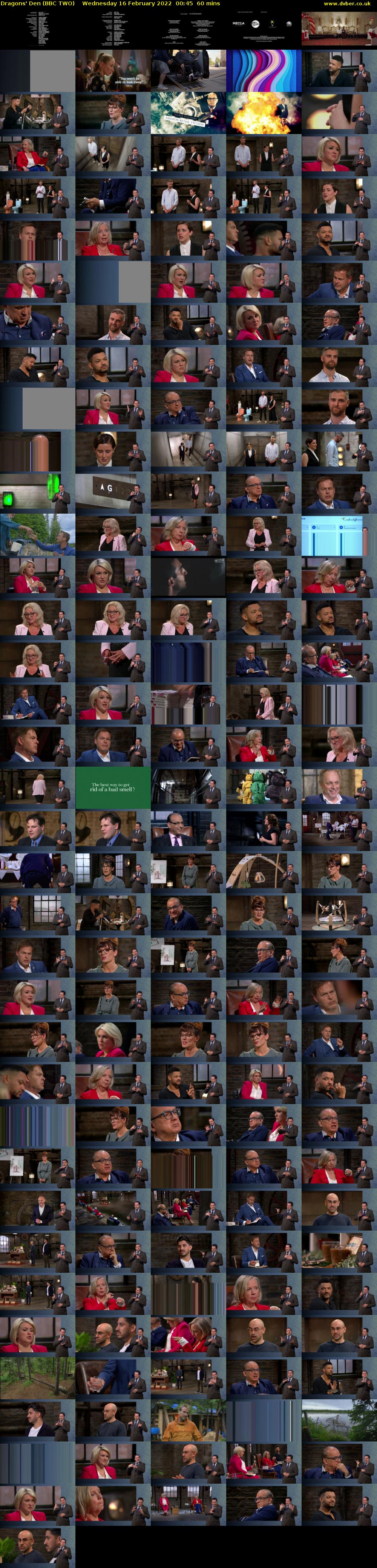 Dragons' Den (BBC TWO) Wednesday 16 February 2022 00:45 - 01:45