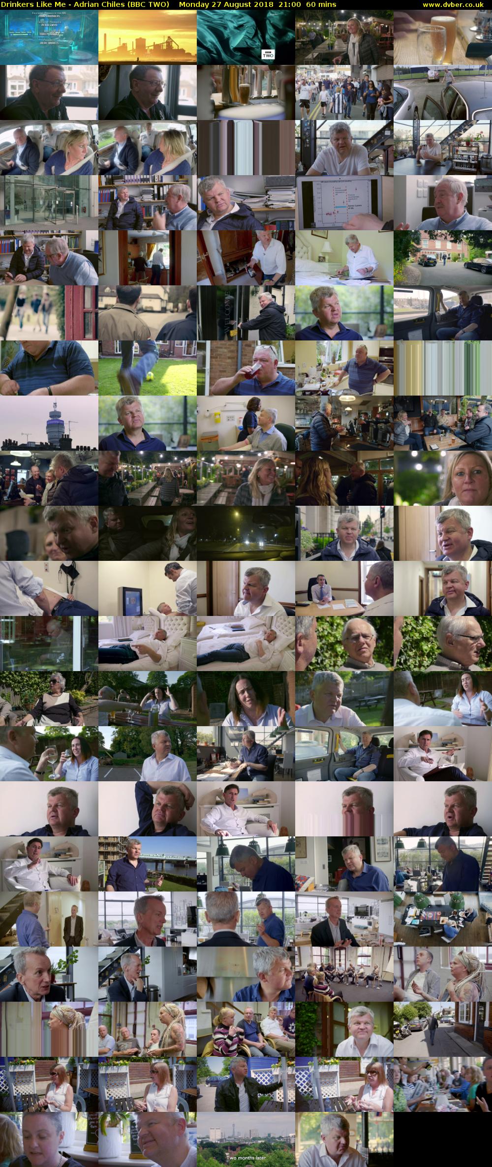 Drinkers Like Me - Adrian Chiles (BBC TWO) Monday 27 August 2018 21:00 - 22:00