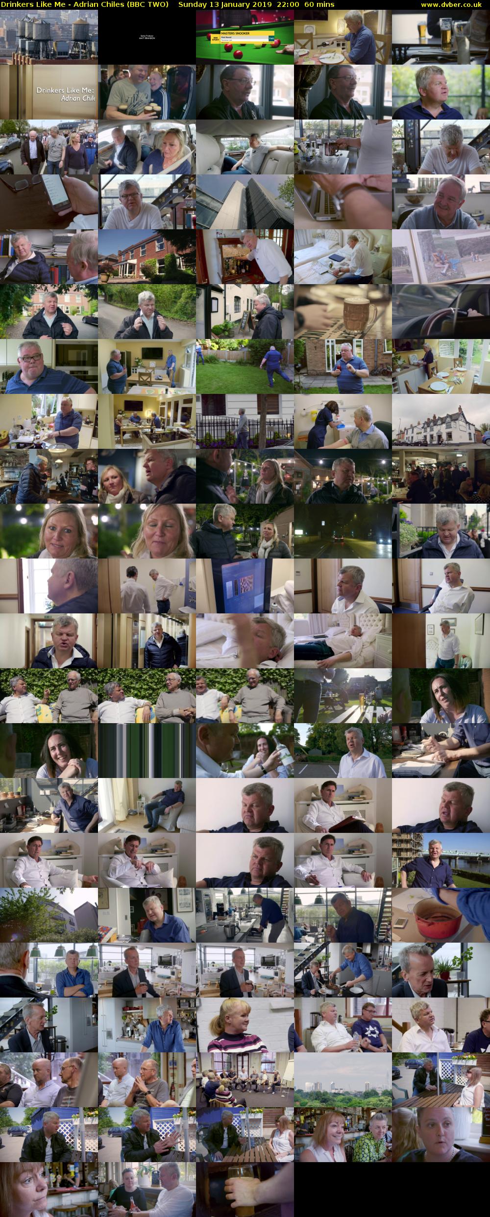 Drinkers Like Me - Adrian Chiles (BBC TWO) Sunday 13 January 2019 22:00 - 23:00