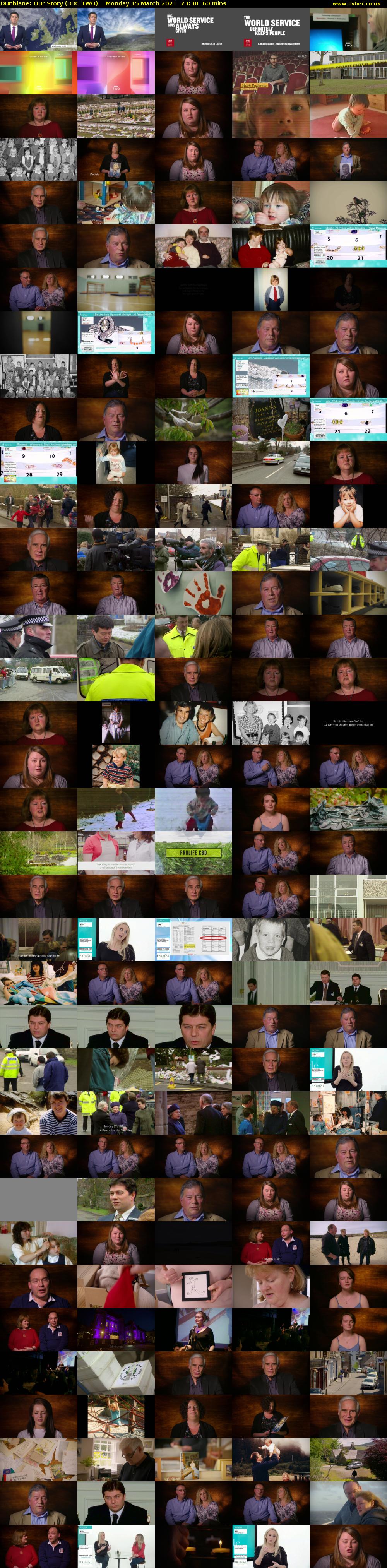 Dunblane: Our Story (BBC TWO) Monday 15 March 2021 23:30 - 00:30