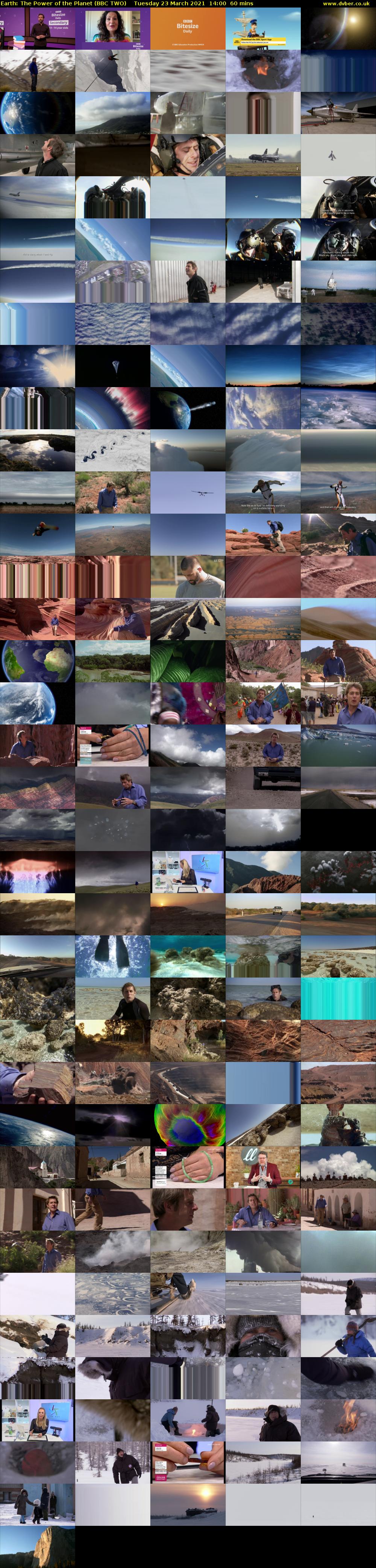 Earth: The Power of the Planet (BBC TWO) Tuesday 23 March 2021 14:00 - 15:00