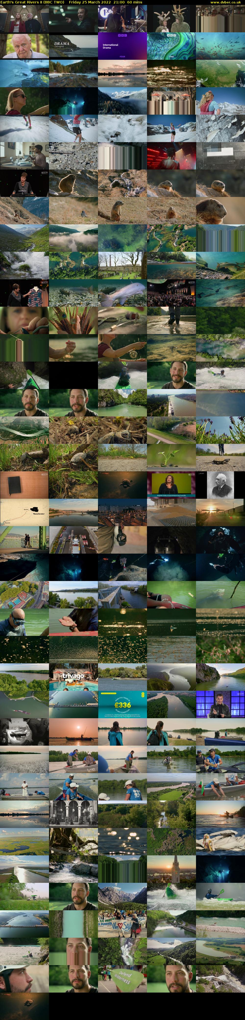 Earth's Great Rivers II (BBC TWO) Friday 25 March 2022 21:00 - 22:00