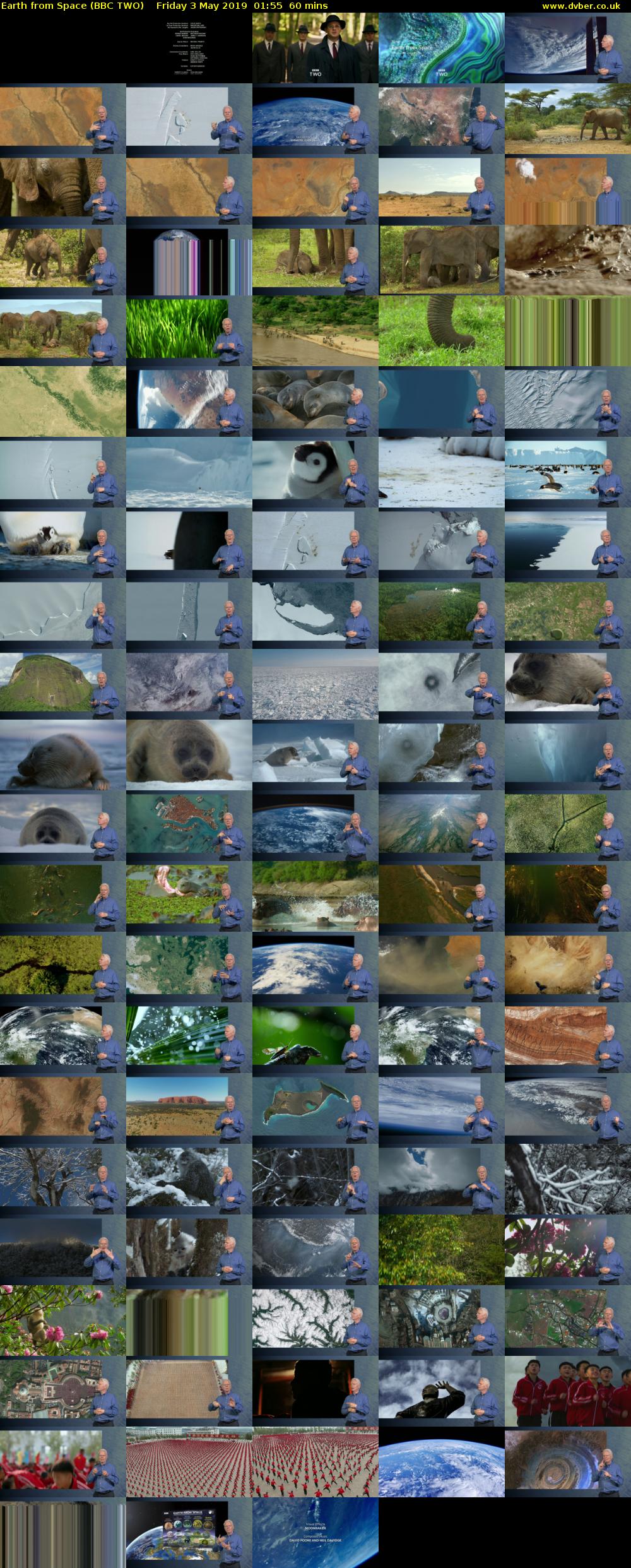 Earth from Space (BBC TWO) Friday 3 May 2019 01:55 - 02:55