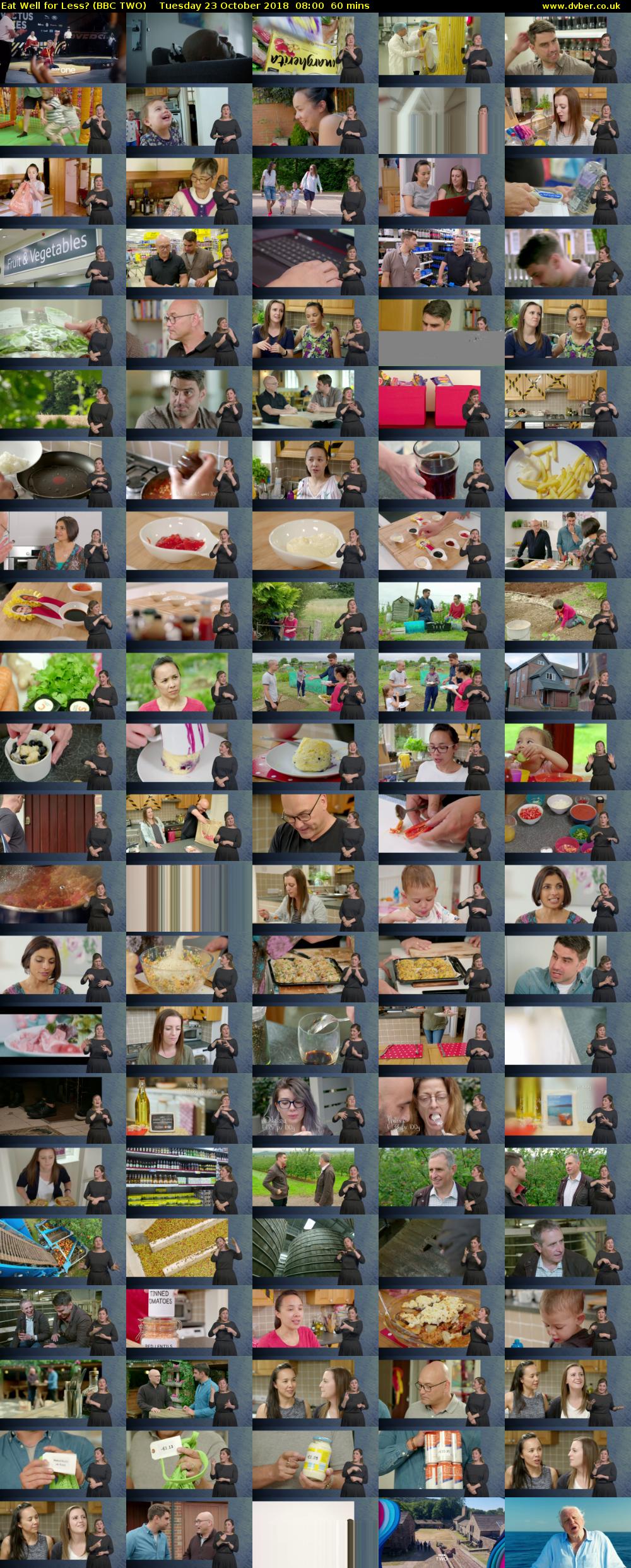 Eat Well for Less? (BBC TWO) Tuesday 23 October 2018 08:00 - 09:00