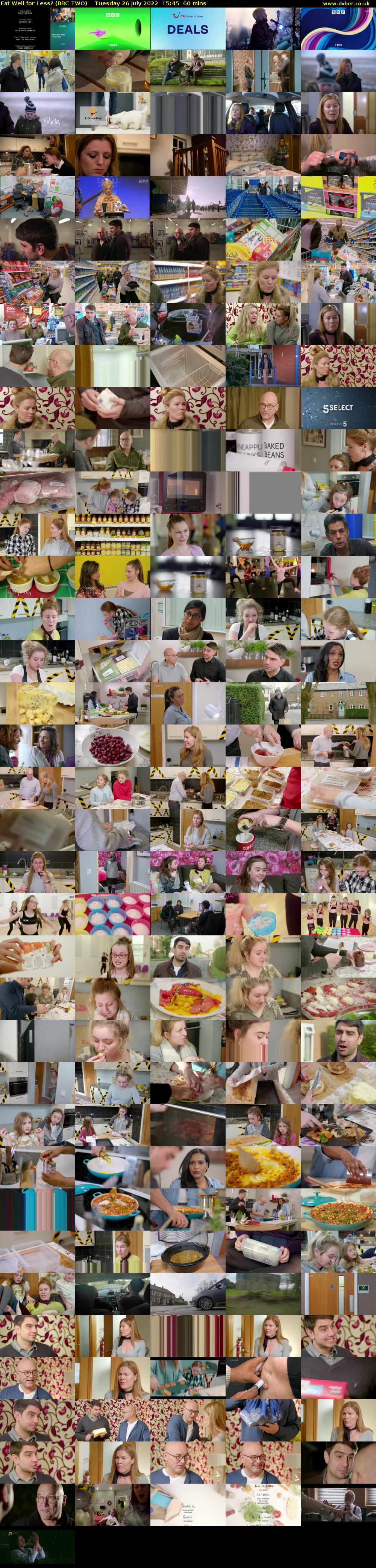 Eat Well for Less? (BBC TWO) Tuesday 26 July 2022 15:45 - 16:45