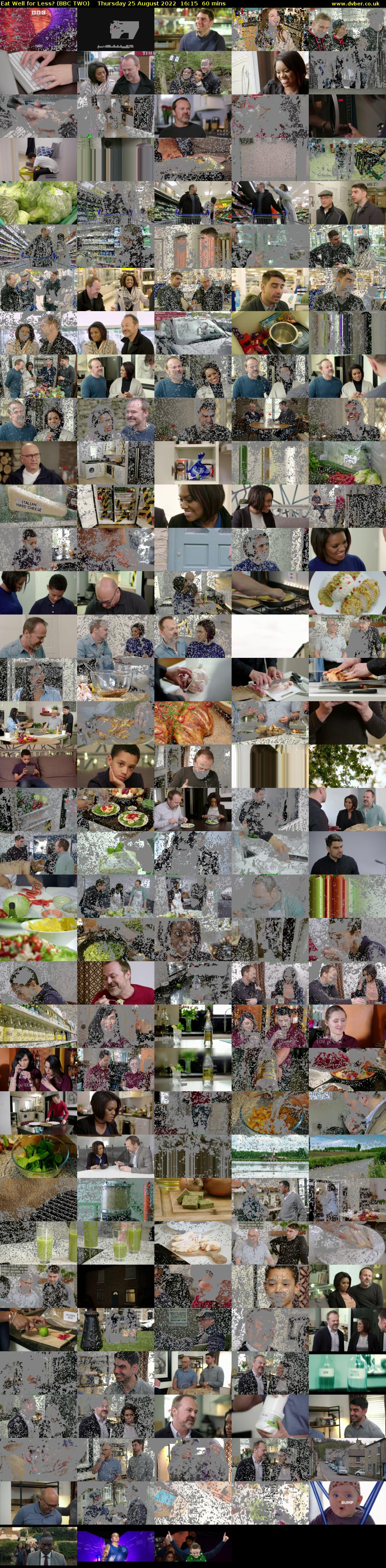 Eat Well for Less? (BBC TWO) Thursday 25 August 2022 16:15 - 17:15